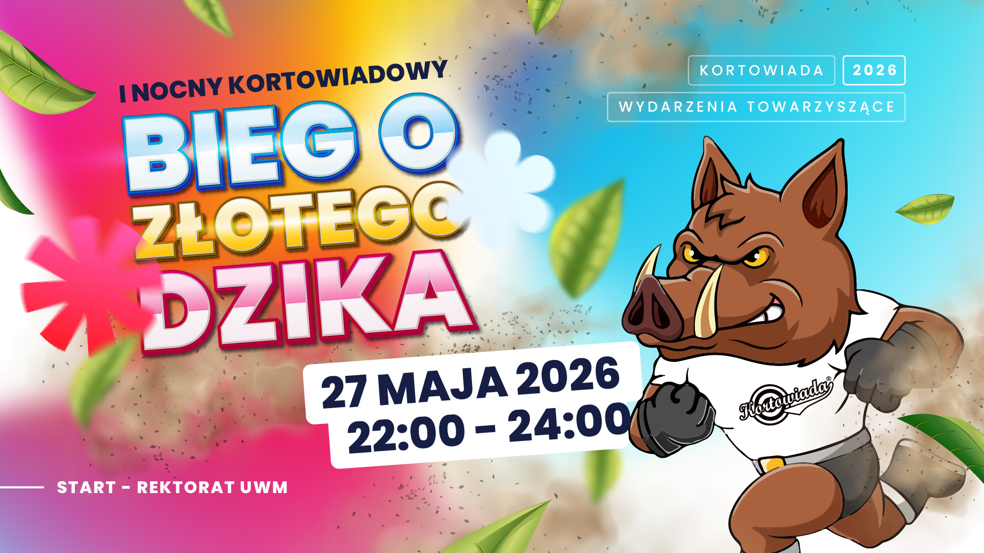 I Nocny Kortowiadowy Bieg o Złotego Dzika