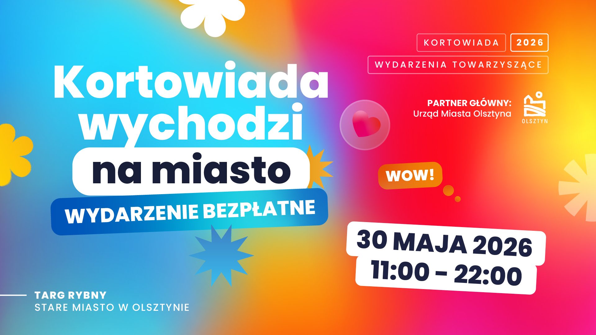 Kortowiada wychodzi na miasto 1920x1080px